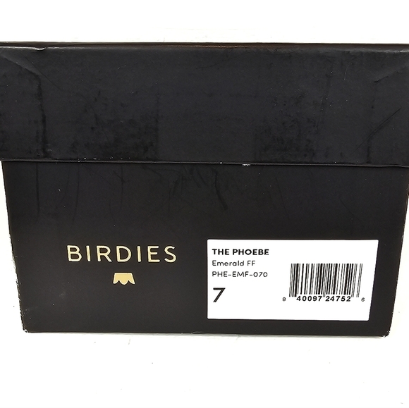 Birdies The Phoebe Slide in Emerald NIB - Picture 12 of 15